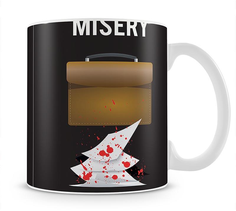Misery Im Your Number One Fan Minimal Movie Mug - Canvas Art Rocks - 1