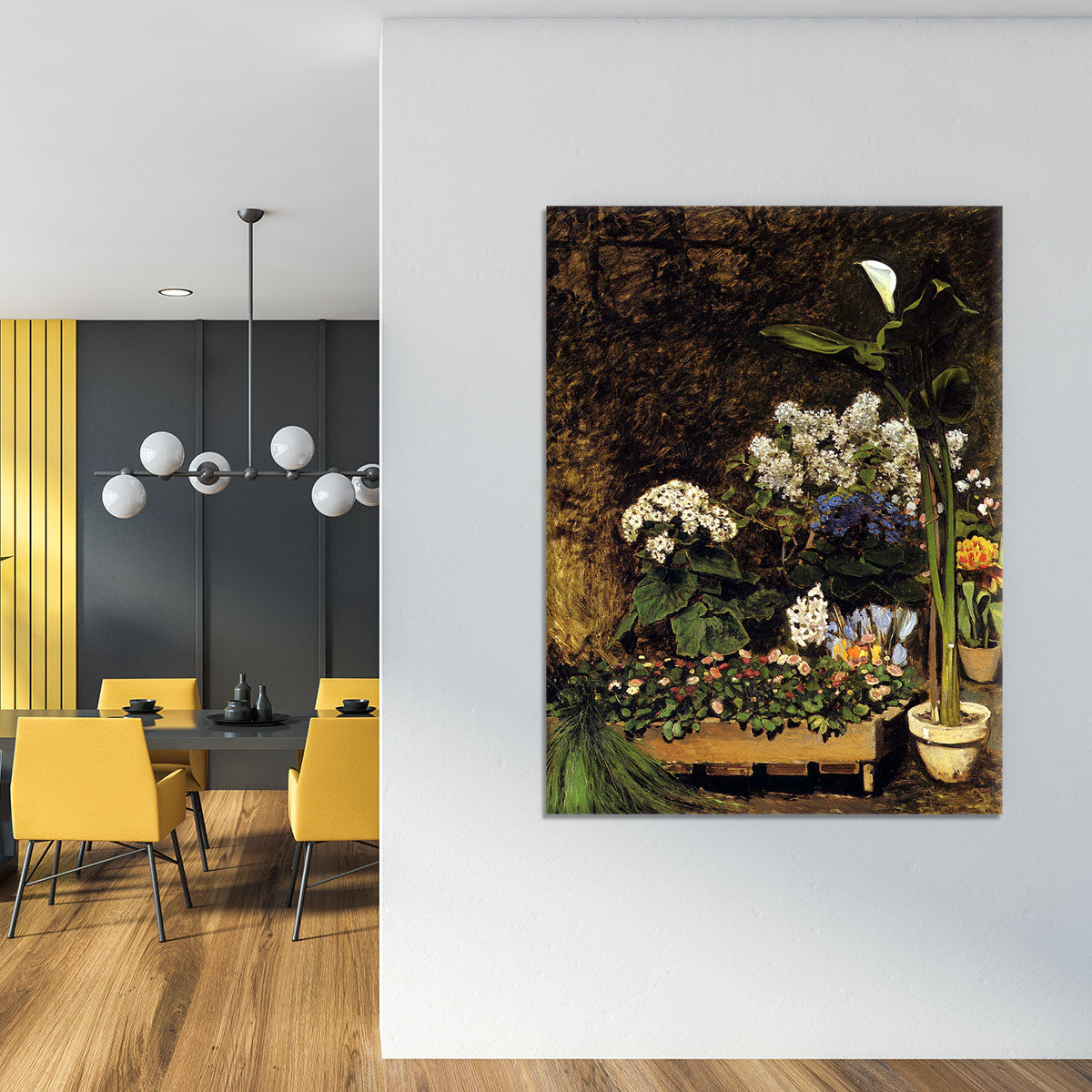 Mixed Spring Flowers by Renoir Canvas Print or Poster - Canvas Art Rocks - 4