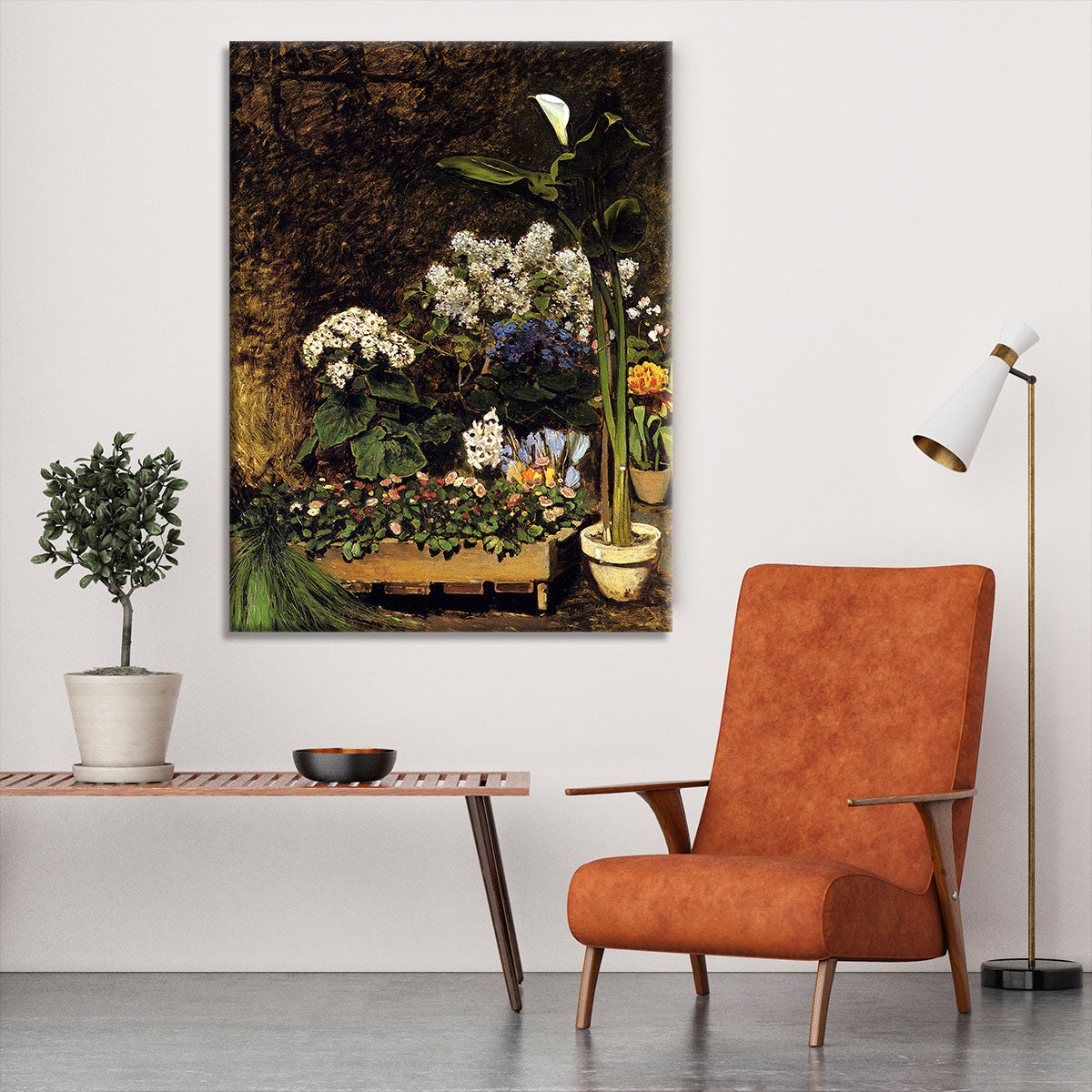 Mixed Spring Flowers by Renoir Canvas Print or Poster - Canvas Art Rocks - 6