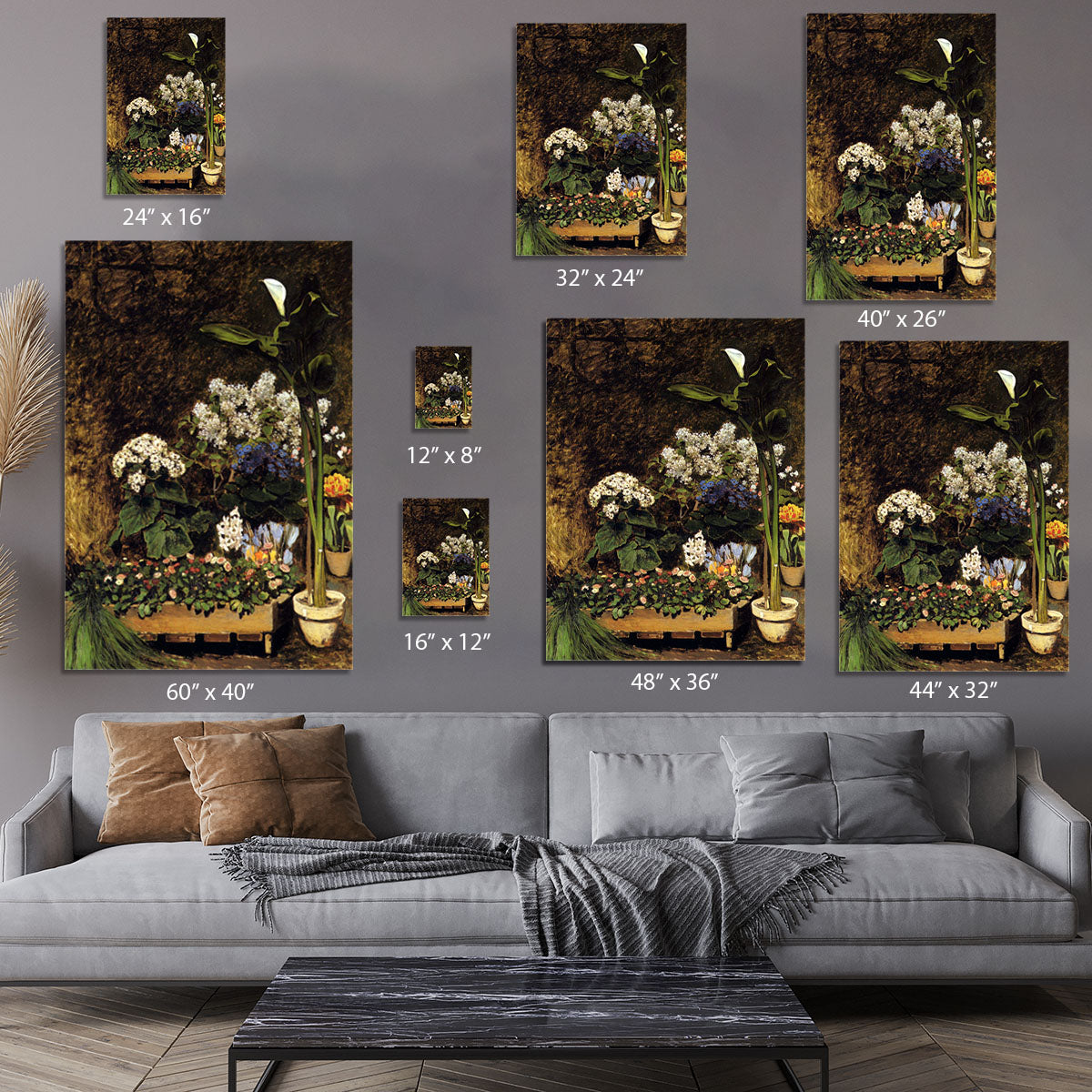 Mixed Spring Flowers by Renoir Canvas Print or Poster - Canvas Art Rocks - 7