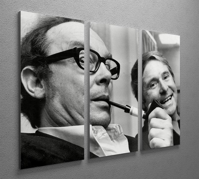 Morecambe and Wise in the 70s 3 Split Panel Canvas Print - Canvas Art Rocks - 2