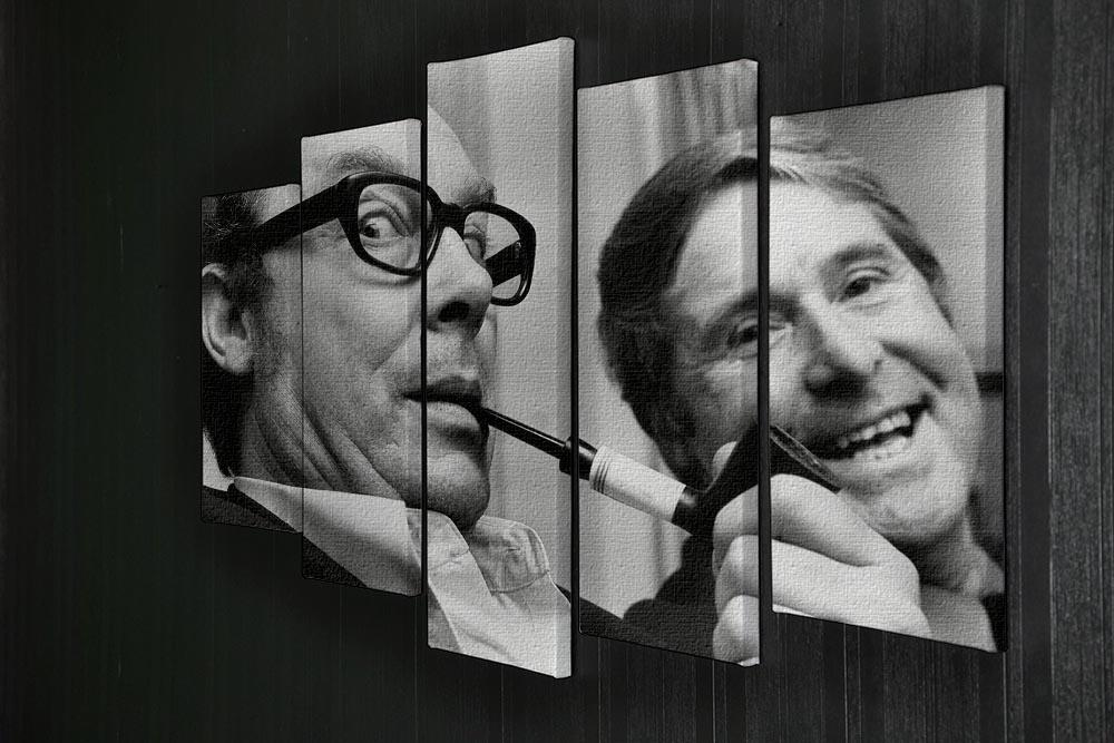 Morecambe and Wise in the 70s 5 Split Panel Canvas - Canvas Art Rocks - 2