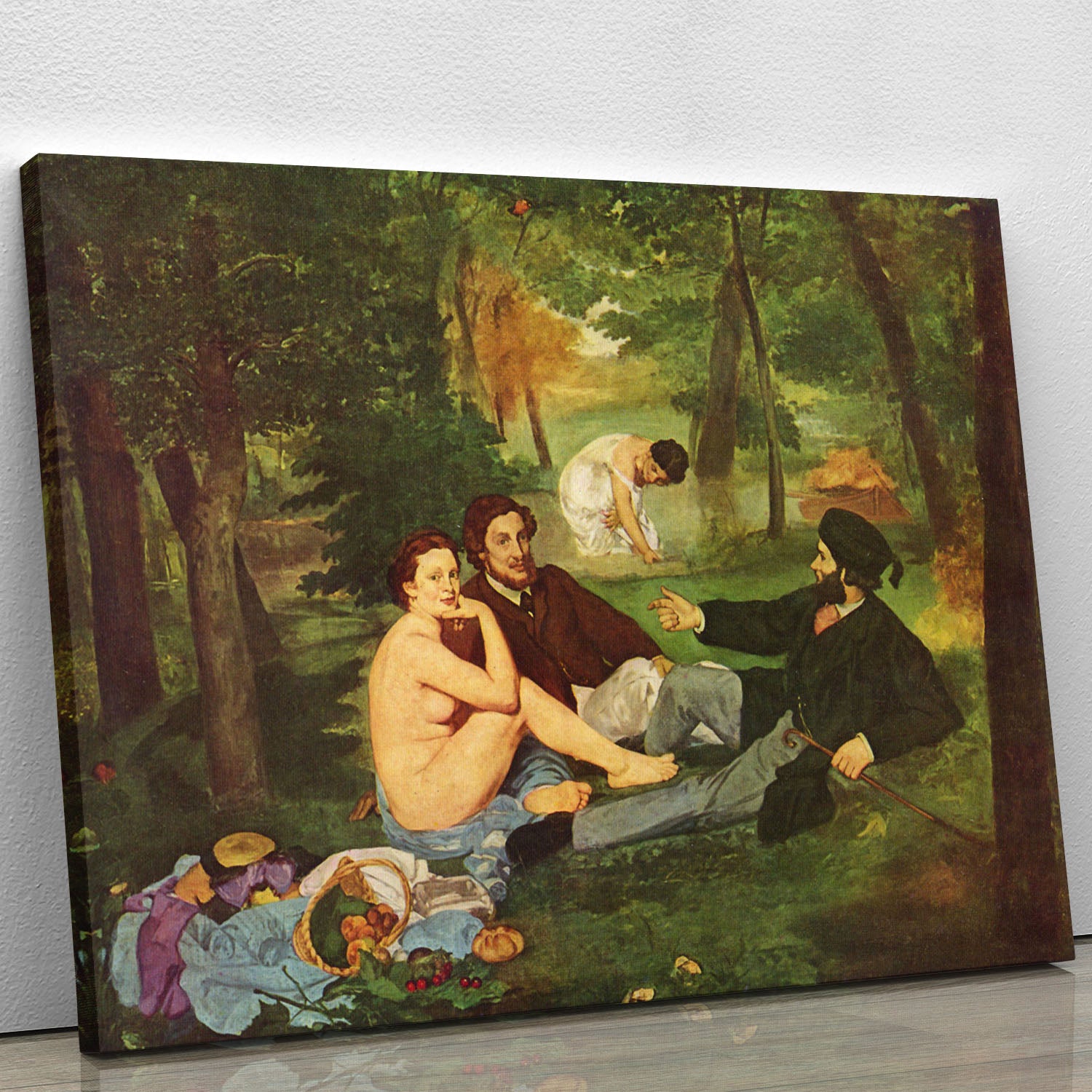 Morning Break by Manet Canvas Print or Poster - Canvas Art Rocks - 1