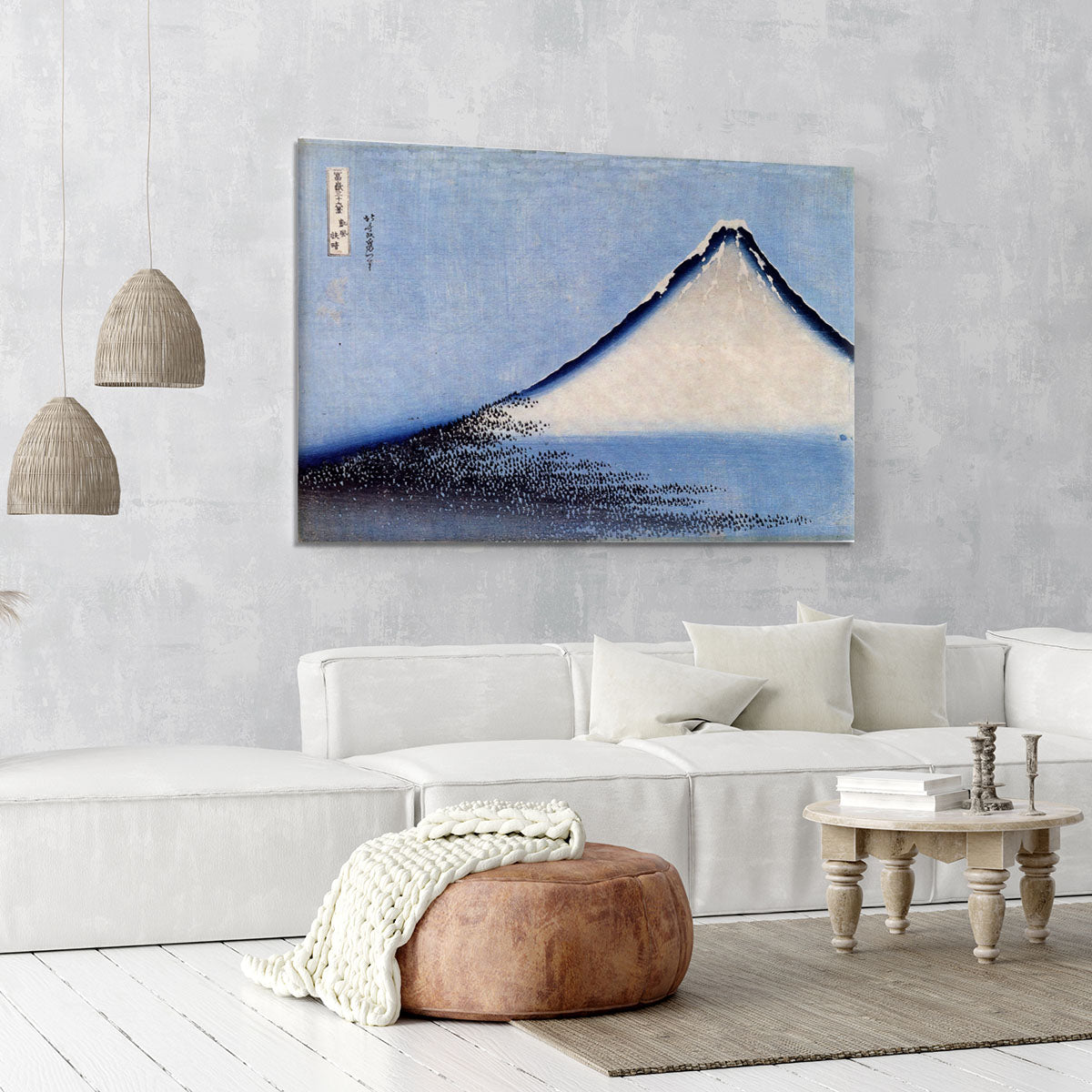 Mount Fuji 2 by Hokusai Canvas Print or Poster - Canvas Art Rocks - 6
