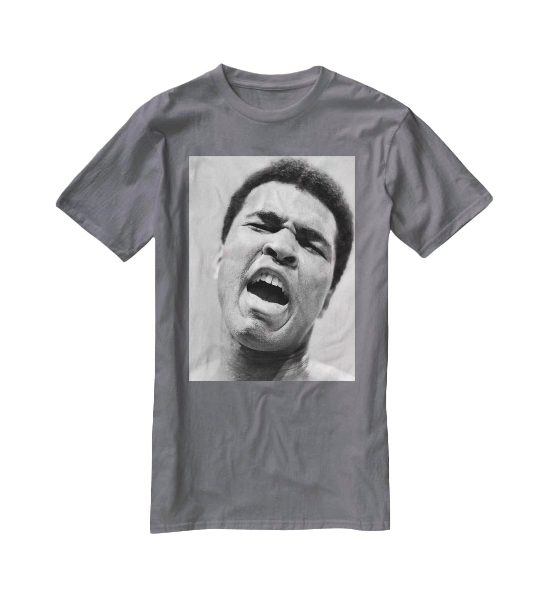 Muhammad Ali shouts T-Shirt - Canvas Art Rocks - 3