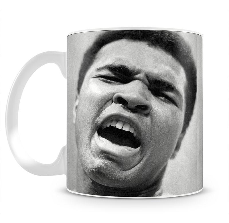 Muhammad Ali shouts Mug - Canvas Art Rocks - 2