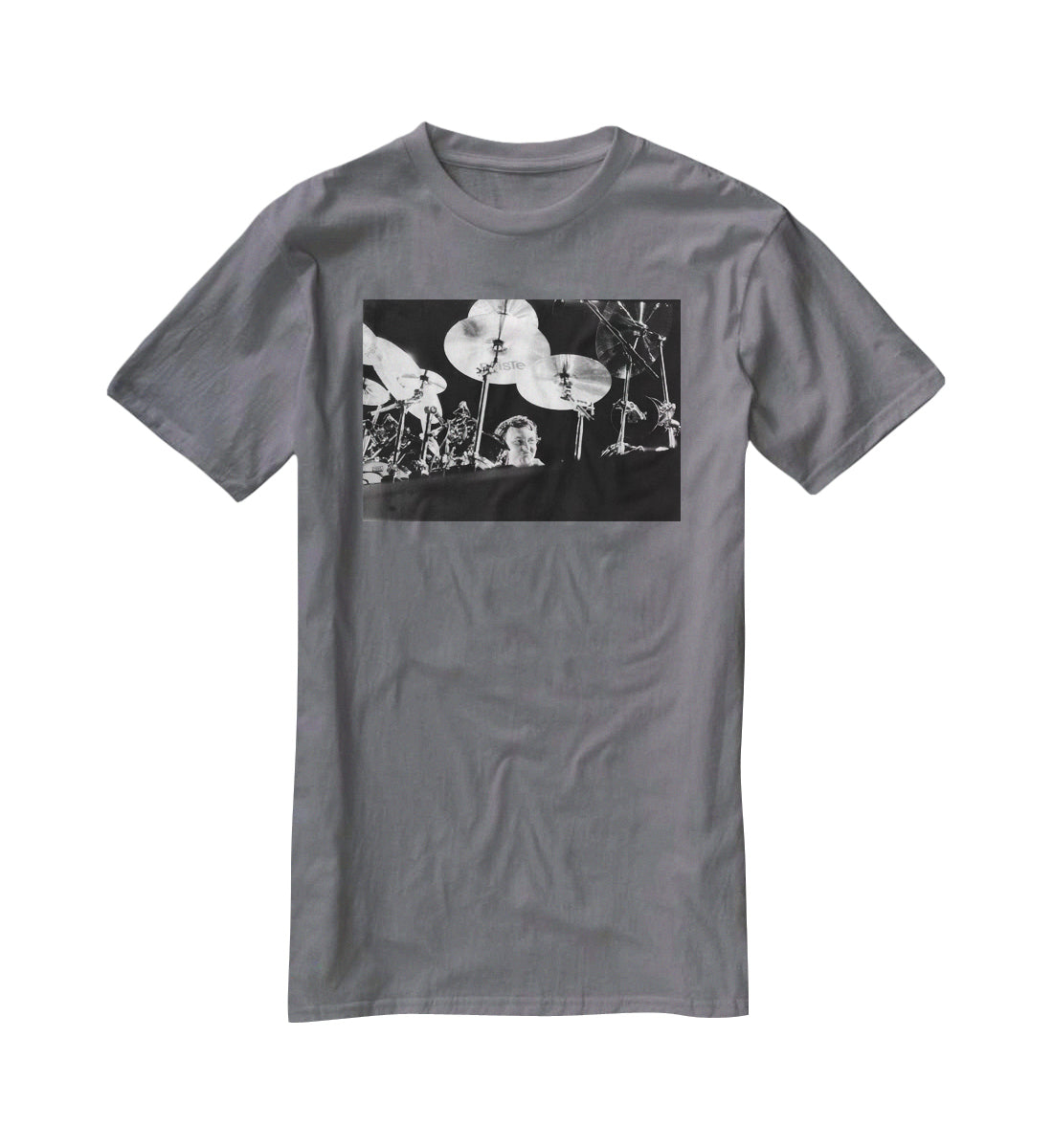 Nick Mason of Pink Floyd T-Shirt - Canvas Art Rocks - 3