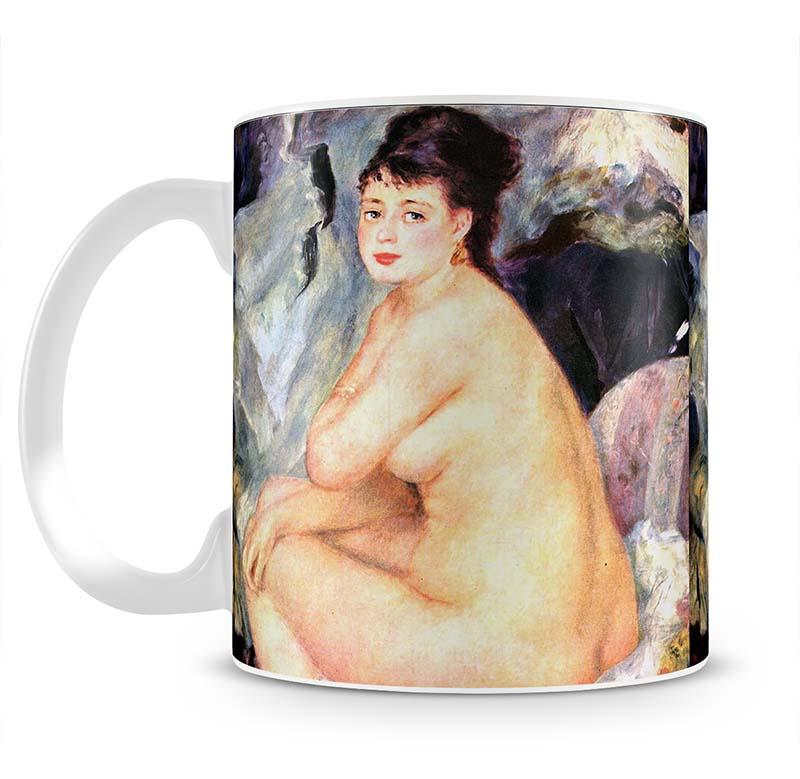 Nude female Anna by Renoir Mug - Canvas Art Rocks - 2