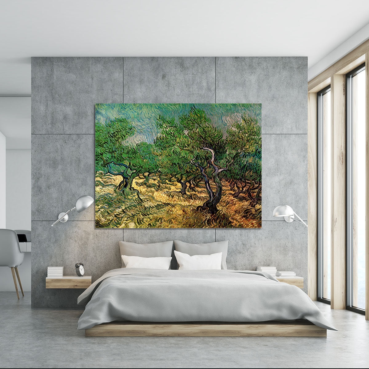 Olive Grove 2 by Van Gogh Canvas Print or Poster - Canvas Art Rocks - 5