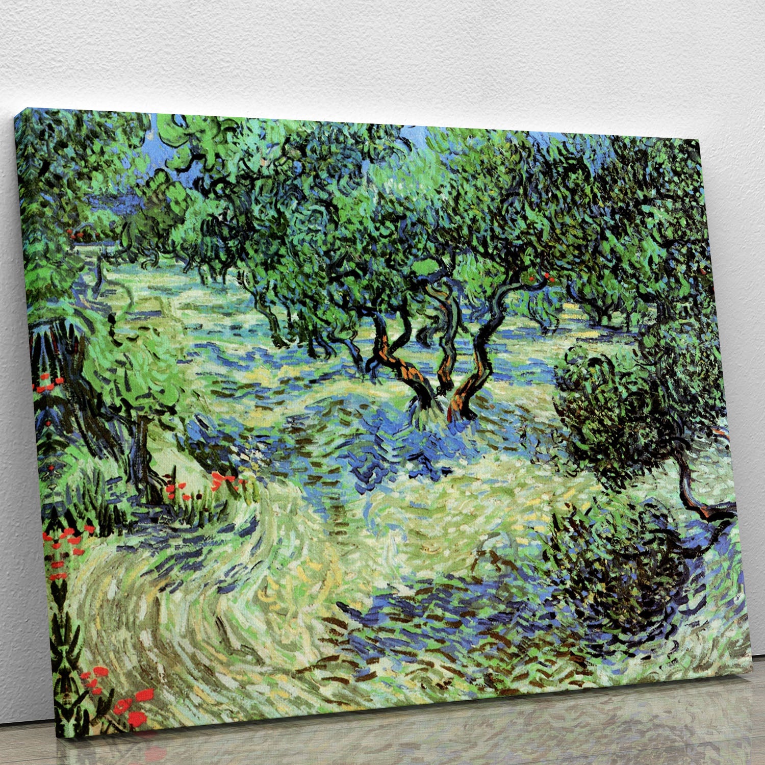 Olive Grove by Van Gogh Canvas Print or Poster - Canvas Art Rocks - 1