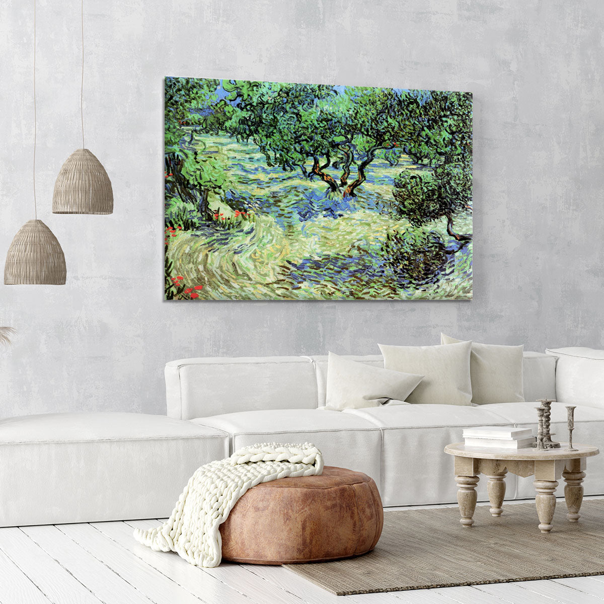 Olive Grove by Van Gogh Canvas Print or Poster - Canvas Art Rocks - 6