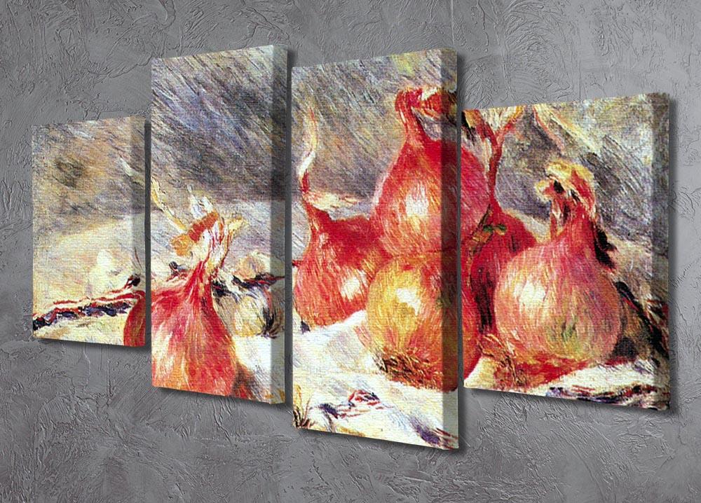 Onions by Renoir 4 Split Panel Canvas - Canvas Art Rocks - 2