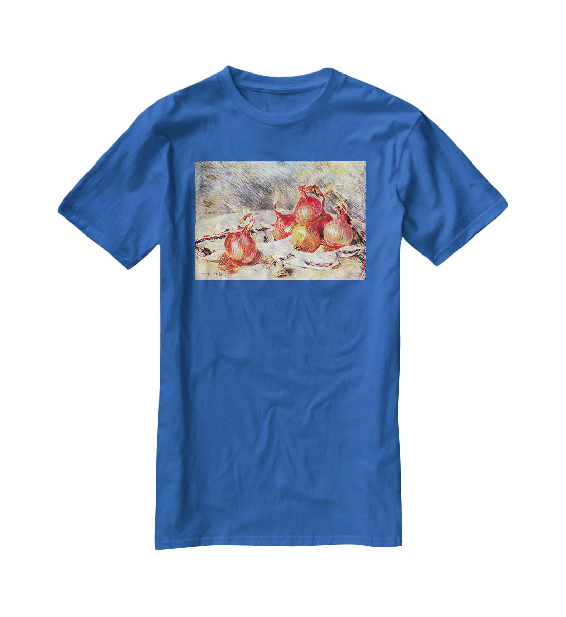 Onions by Renoir T-Shirt - Canvas Art Rocks - 2