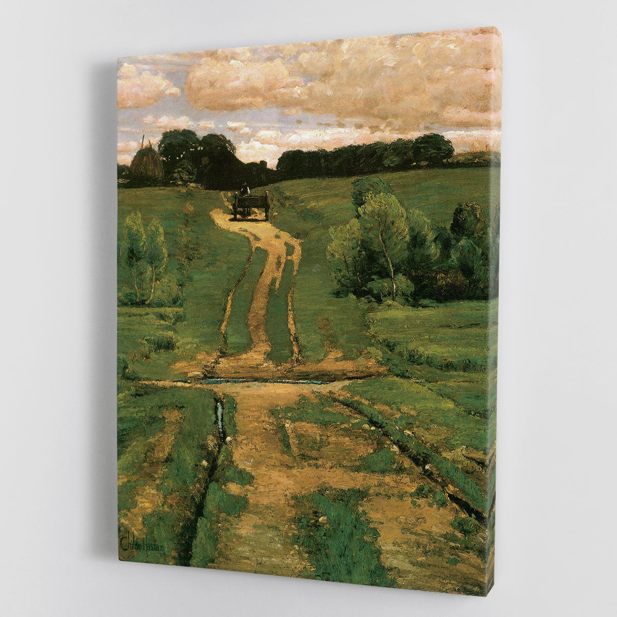 Open land by Hassam Canvas Print or Poster - Canvas Art Rocks - 1