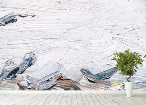 Painted canvas texture Wall Mural Wallpaper - Canvas Art Rocks - 4