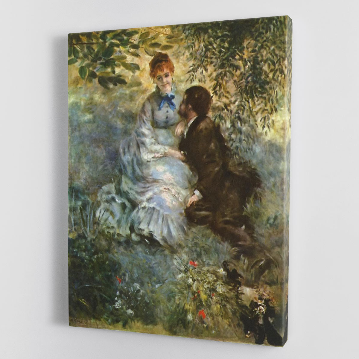 Pair of Lovers by Renoir Canvas Print or Poster - Canvas Art Rocks - 1