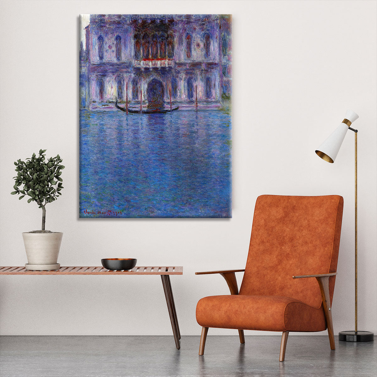 Palazzo 1 by Monet Canvas Print or Poster - Canvas Art Rocks - 6
