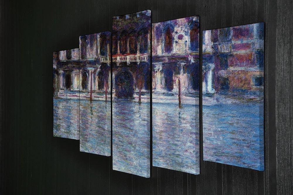 Palazzo 2 by Monet 5 Split Panel Canvas - Canvas Art Rocks - 2