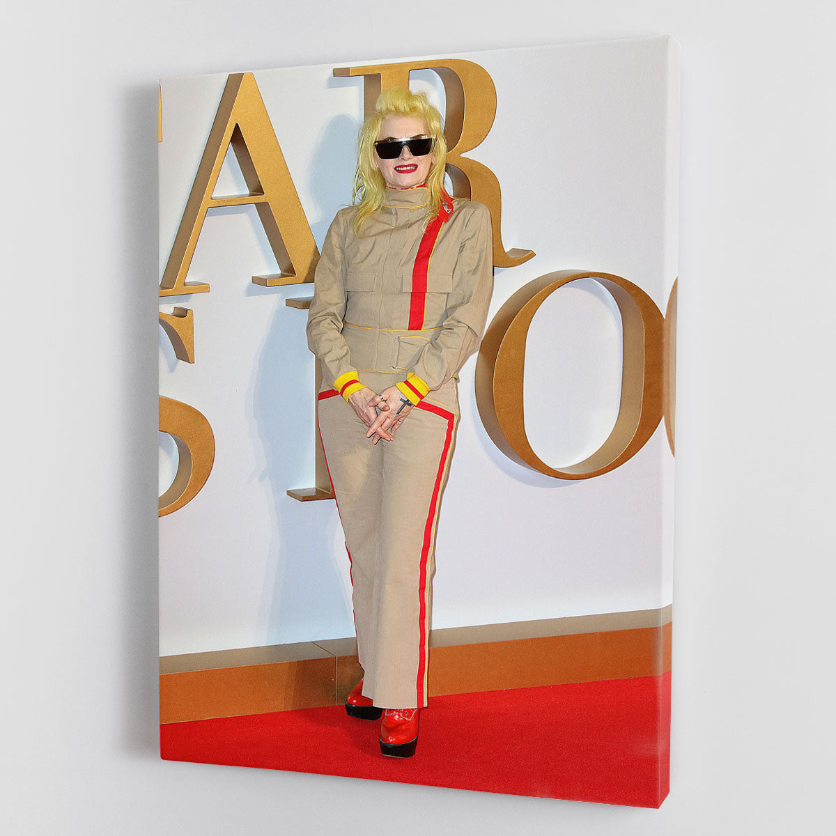 Pam Hogg at A Star is Born UK Premiere Canvas Print or Poster - Canvas Art Rocks - 1