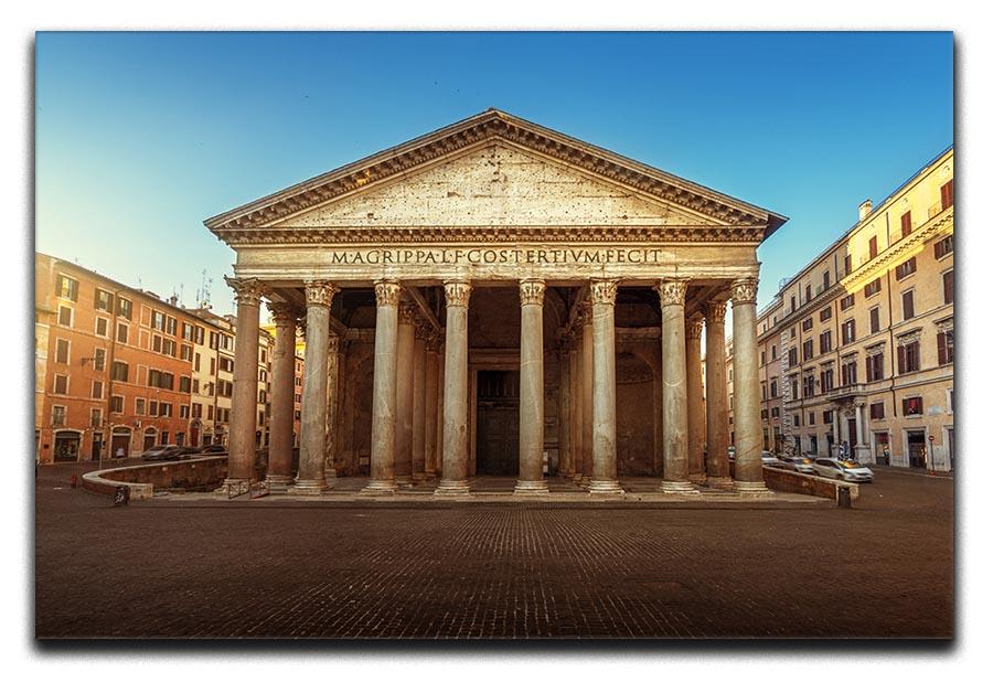 Pantheon in Rome Canvas Print or Poster  - Canvas Art Rocks - 1