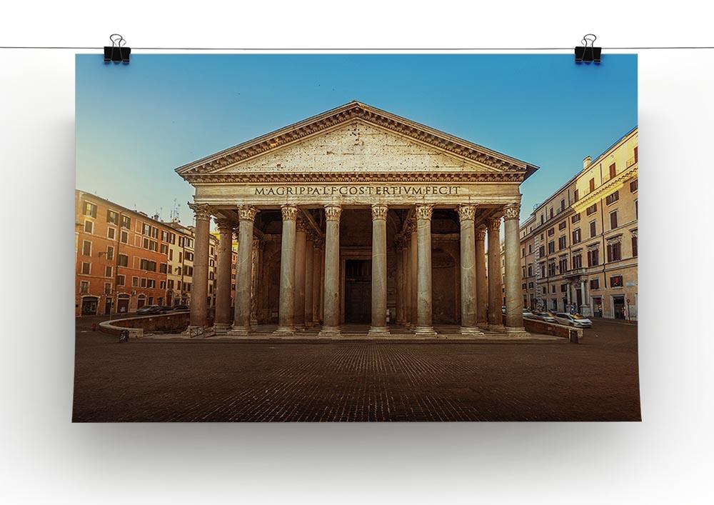 Pantheon in Rome Canvas Print or Poster - Canvas Art Rocks - 2