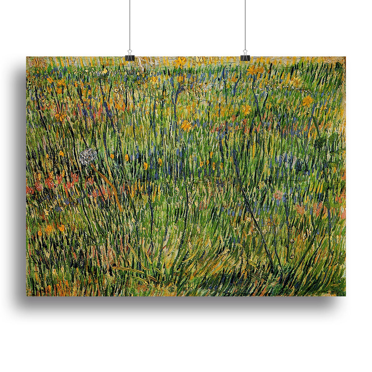 Pasture in Bloom by Van Gogh Canvas Print or Poster - Canvas Art Rocks - 2
