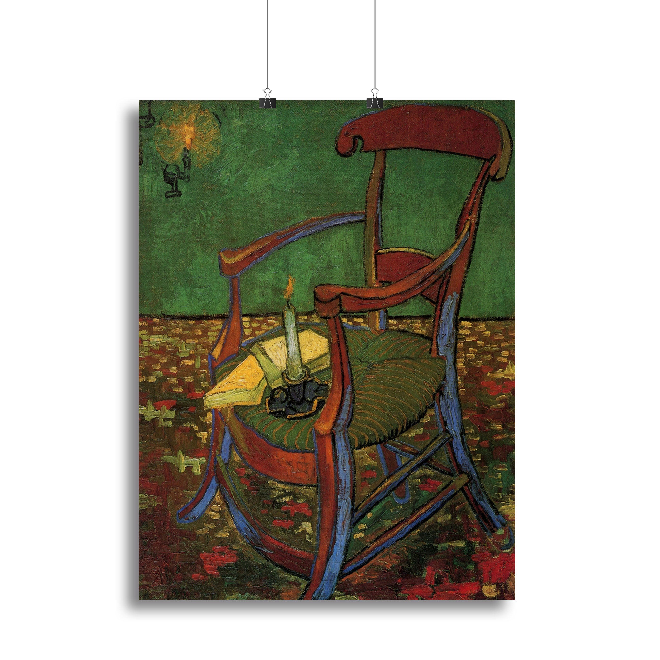 Paul Gauguin's Armchair by Van Gogh Canvas Print or Poster - Canvas Art Rocks - 2