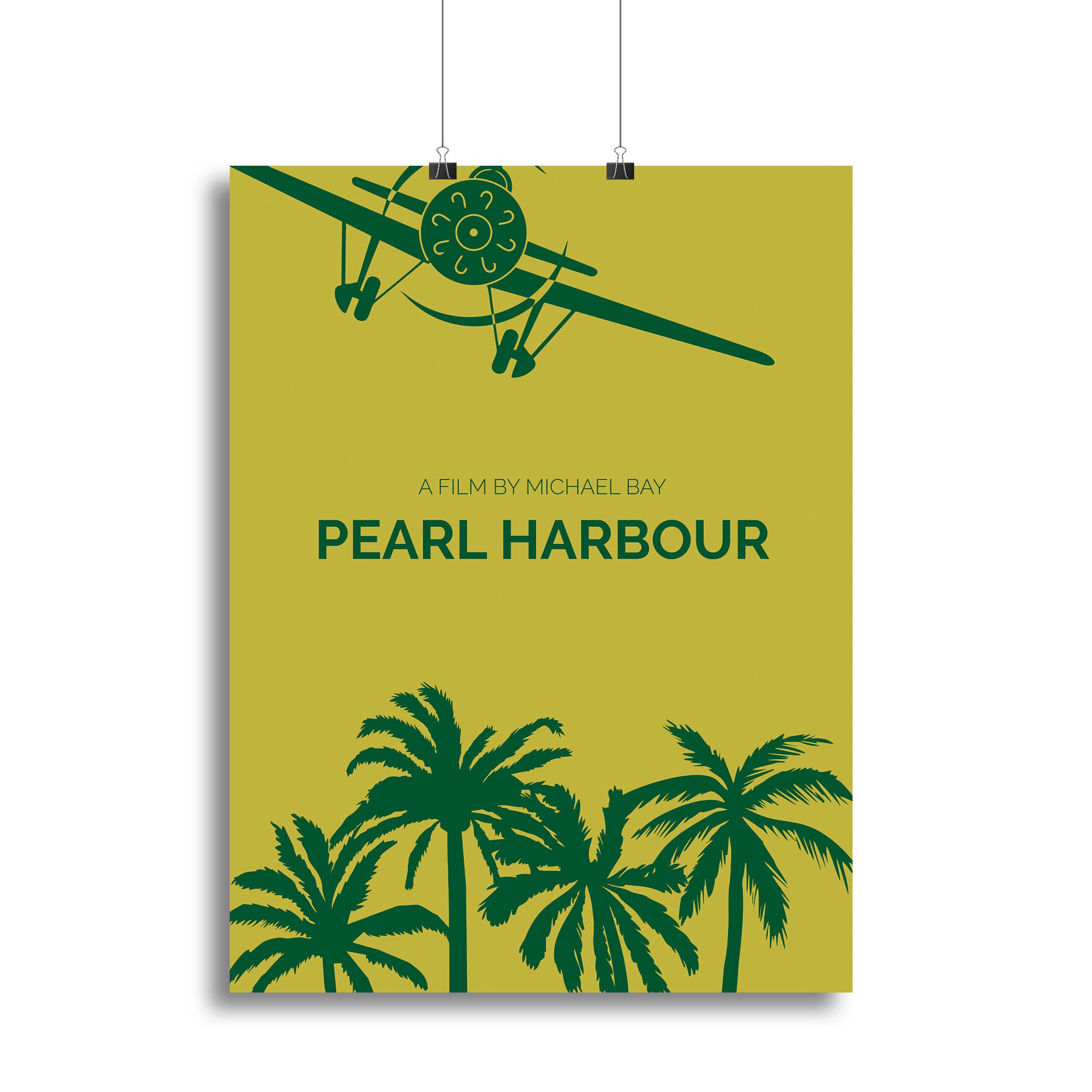 Pearl Habour Minimal Movie Canvas Print or Poster - Canvas Art Rocks - 2