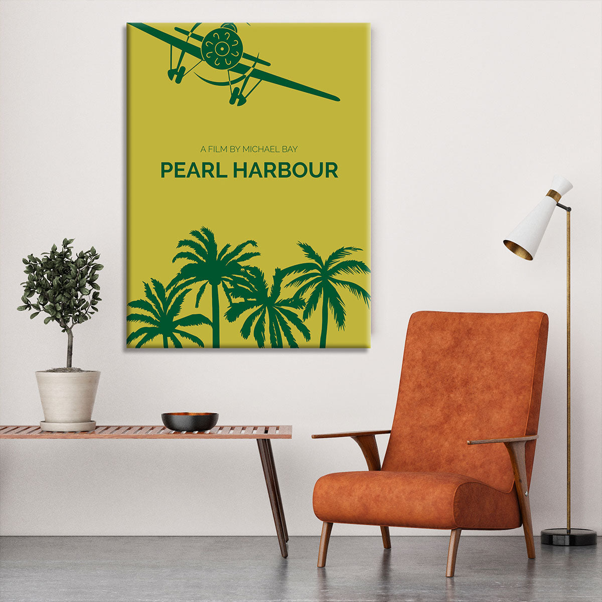 Pearl Habour Minimal Movie Canvas Print or Poster - Canvas Art Rocks - 6