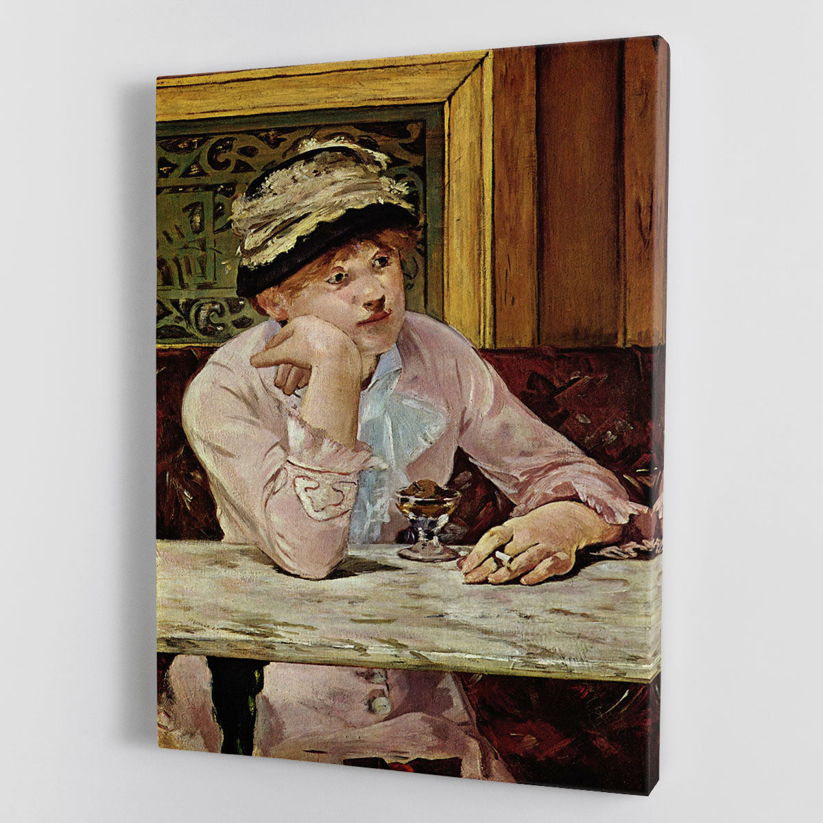 Pflaume by Manet Canvas Print or Poster - Canvas Art Rocks - 1
