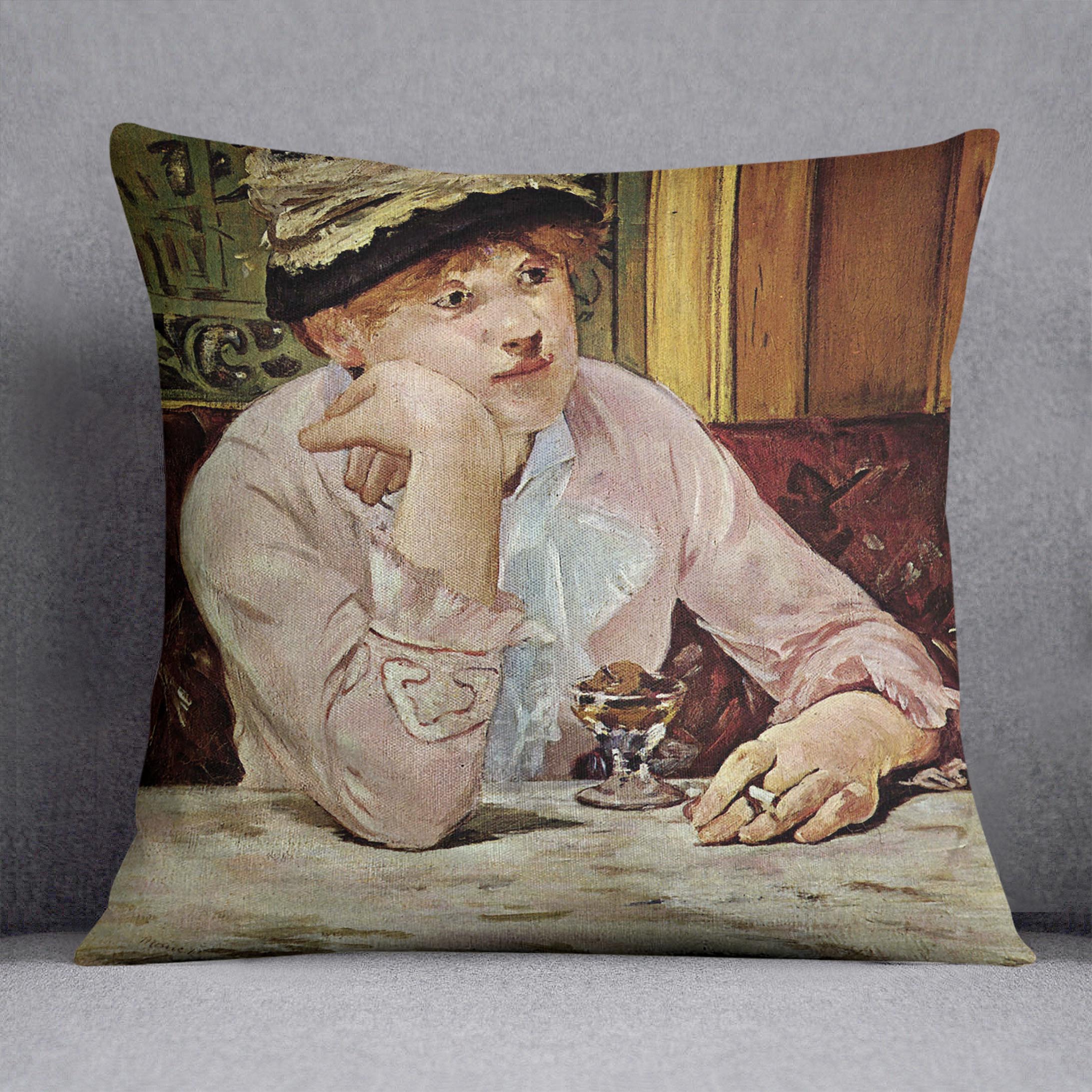 Pflaume by Manet Cushion
