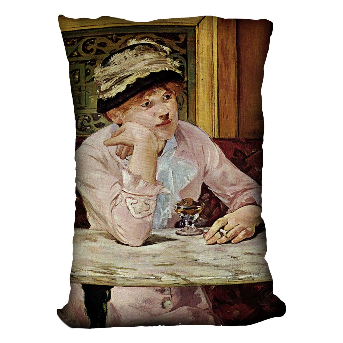 Pflaume by Manet Cushion