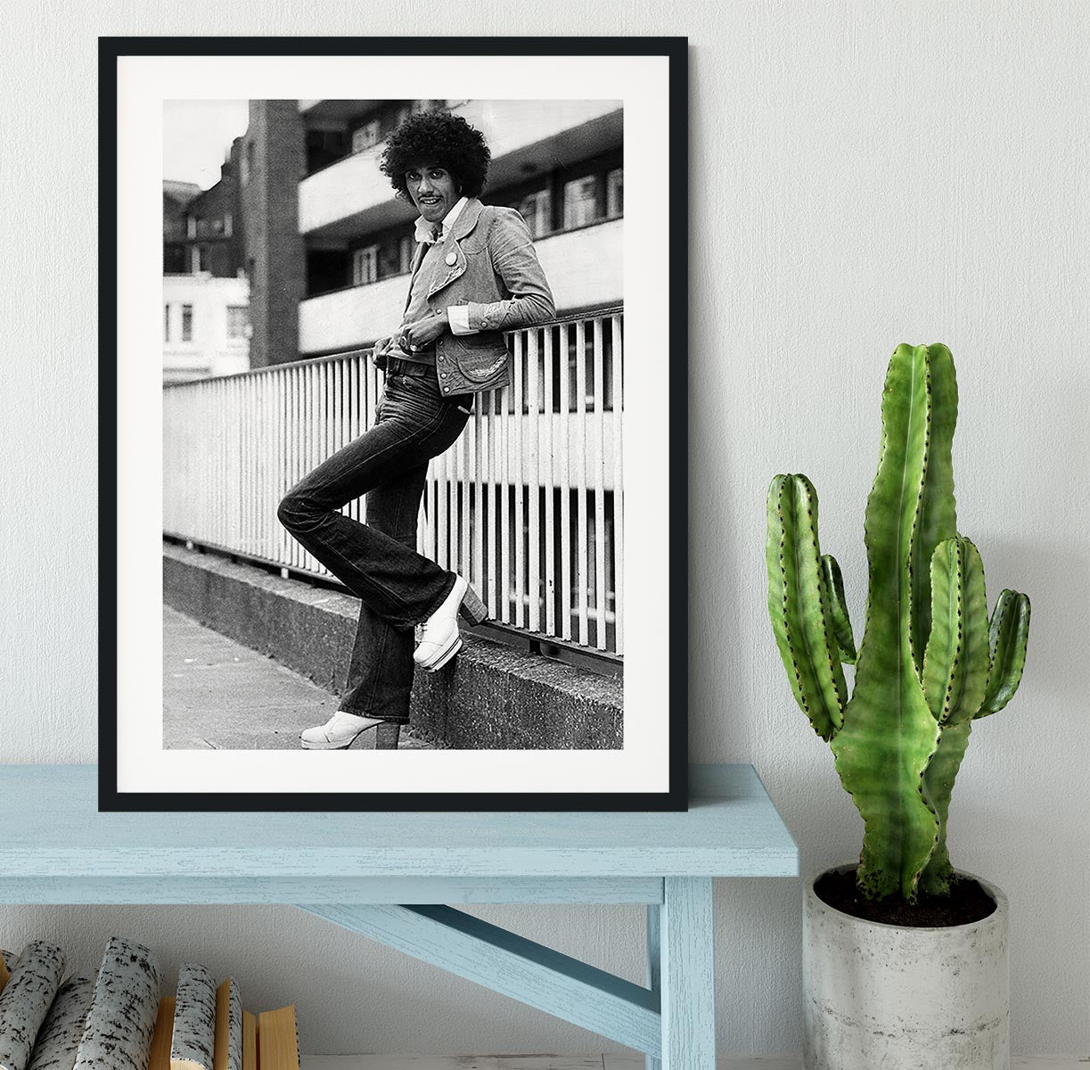 Phil Lynott Framed Print - Canvas Art Rocks - 1