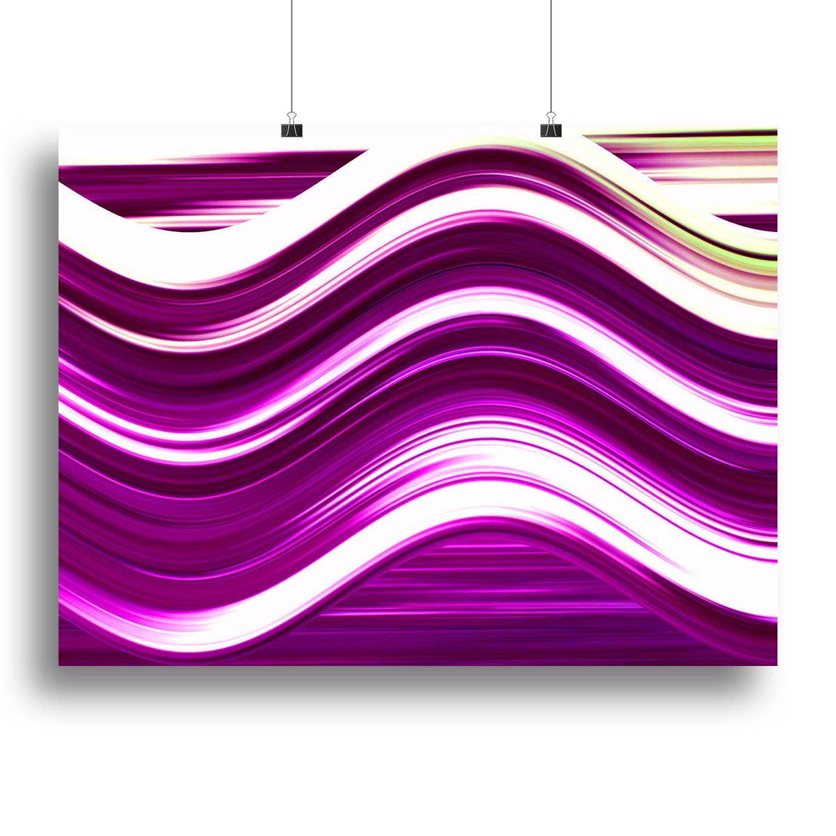 Pink Wave Canvas Print or Poster - Canvas Art Rocks - 2