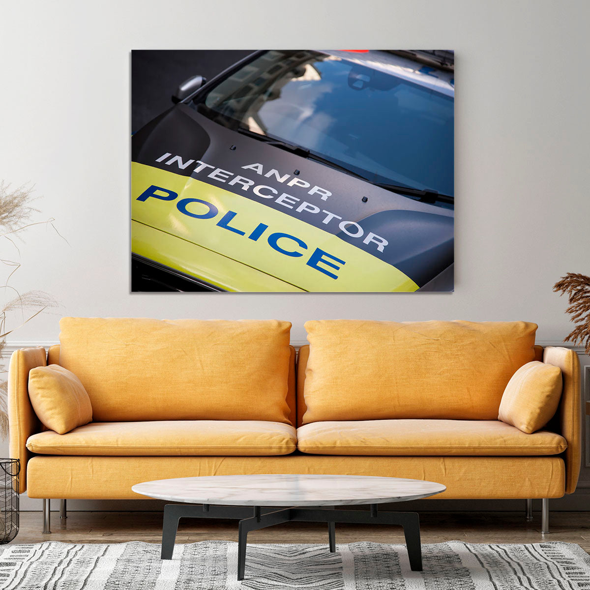 Police car Canvas Print or Poster - Canvas Art Rocks - 4