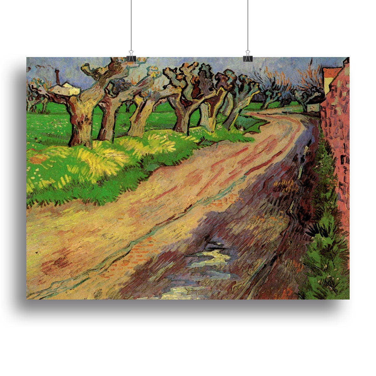 Pollard Willows by Van Gogh Canvas Print or Poster - Canvas Art Rocks - 2