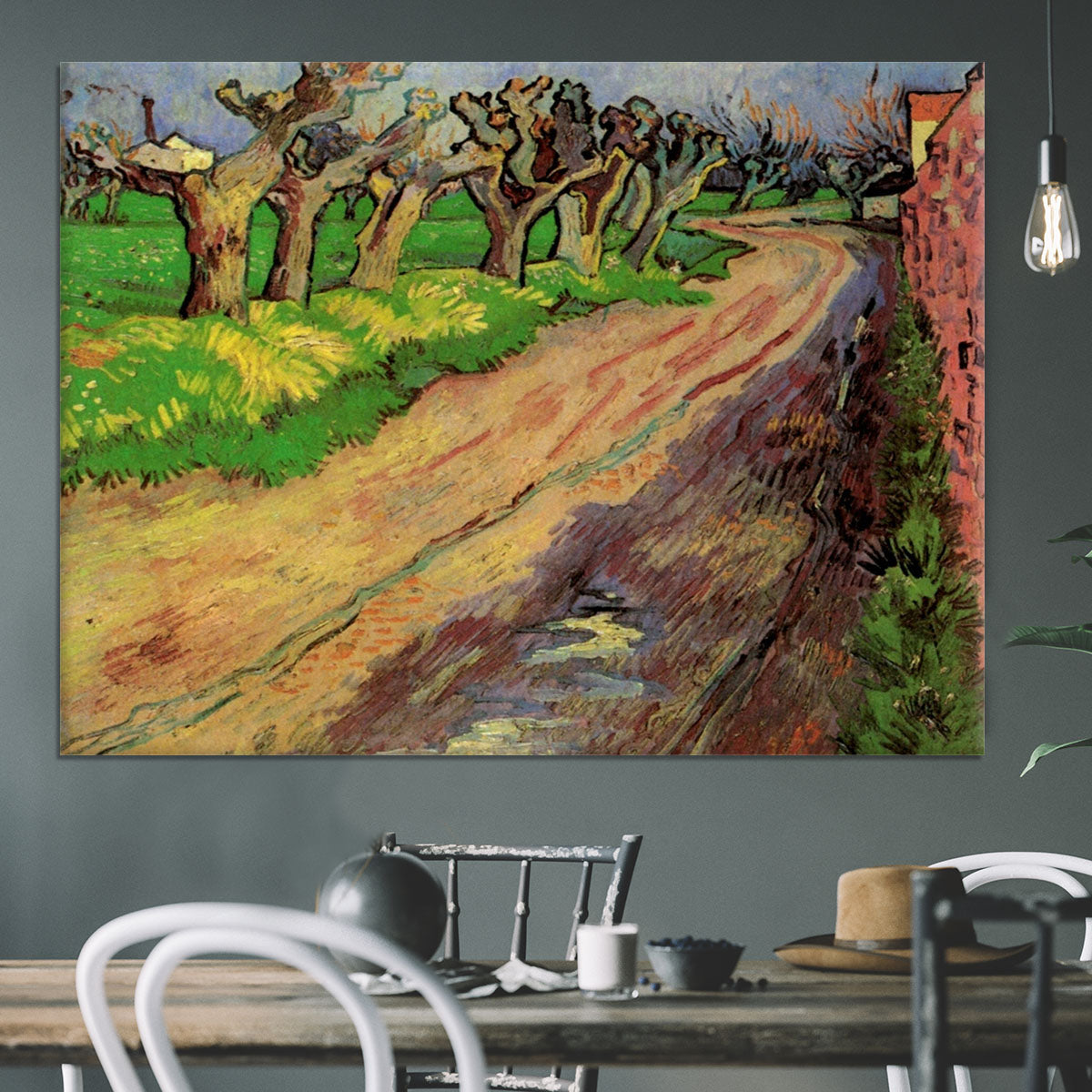 Pollard Willows by Van Gogh Canvas Print or Poster - Canvas Art Rocks - 3
