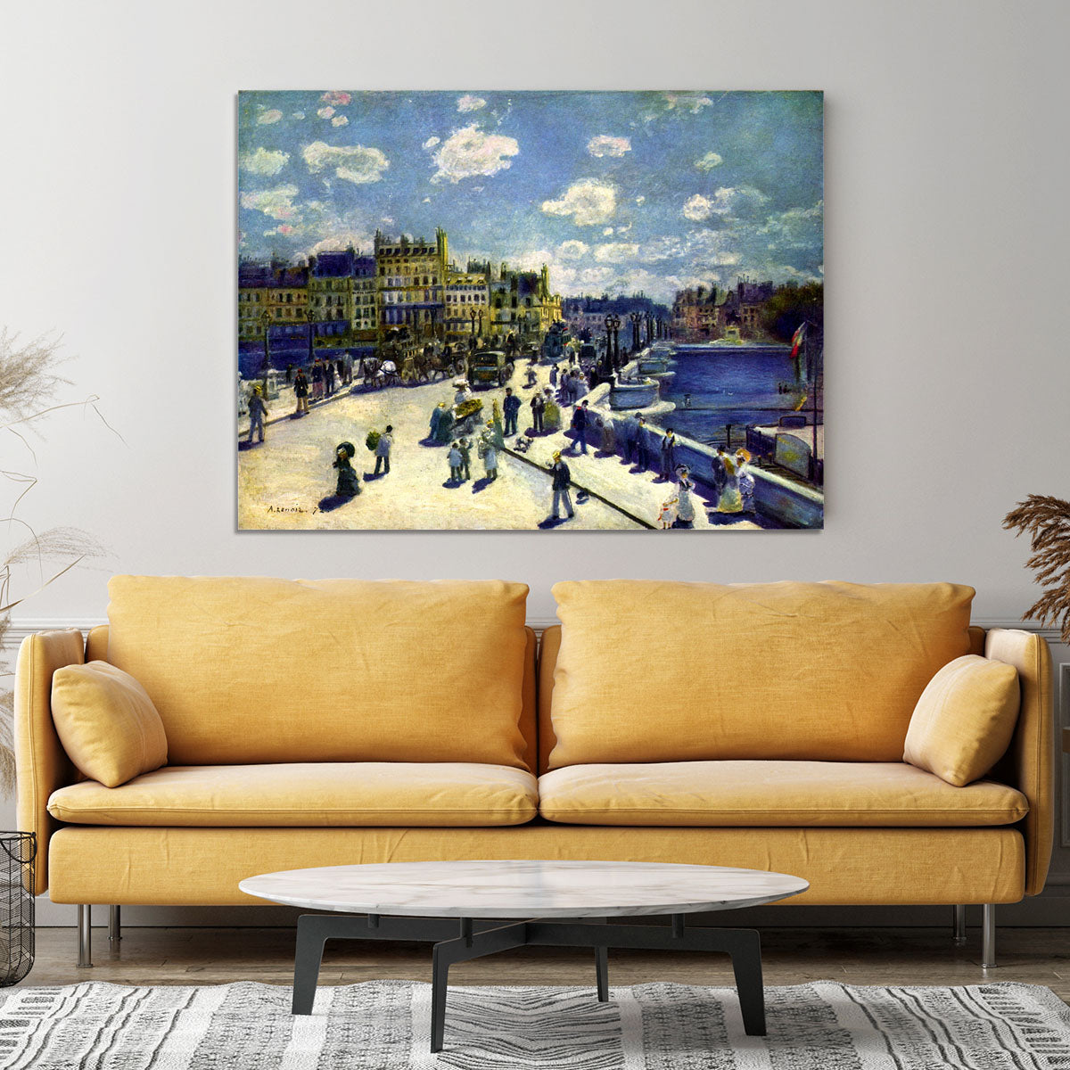 Pont Neuf by Renoir Canvas Print or Poster - Canvas Art Rocks - 4