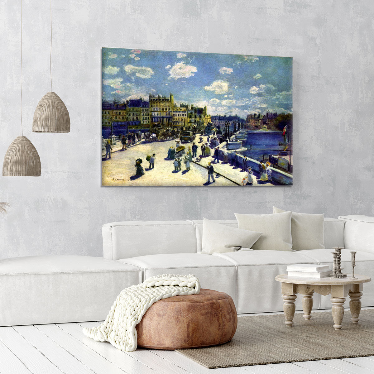 Pont Neuf by Renoir Canvas Print or Poster - Canvas Art Rocks - 6