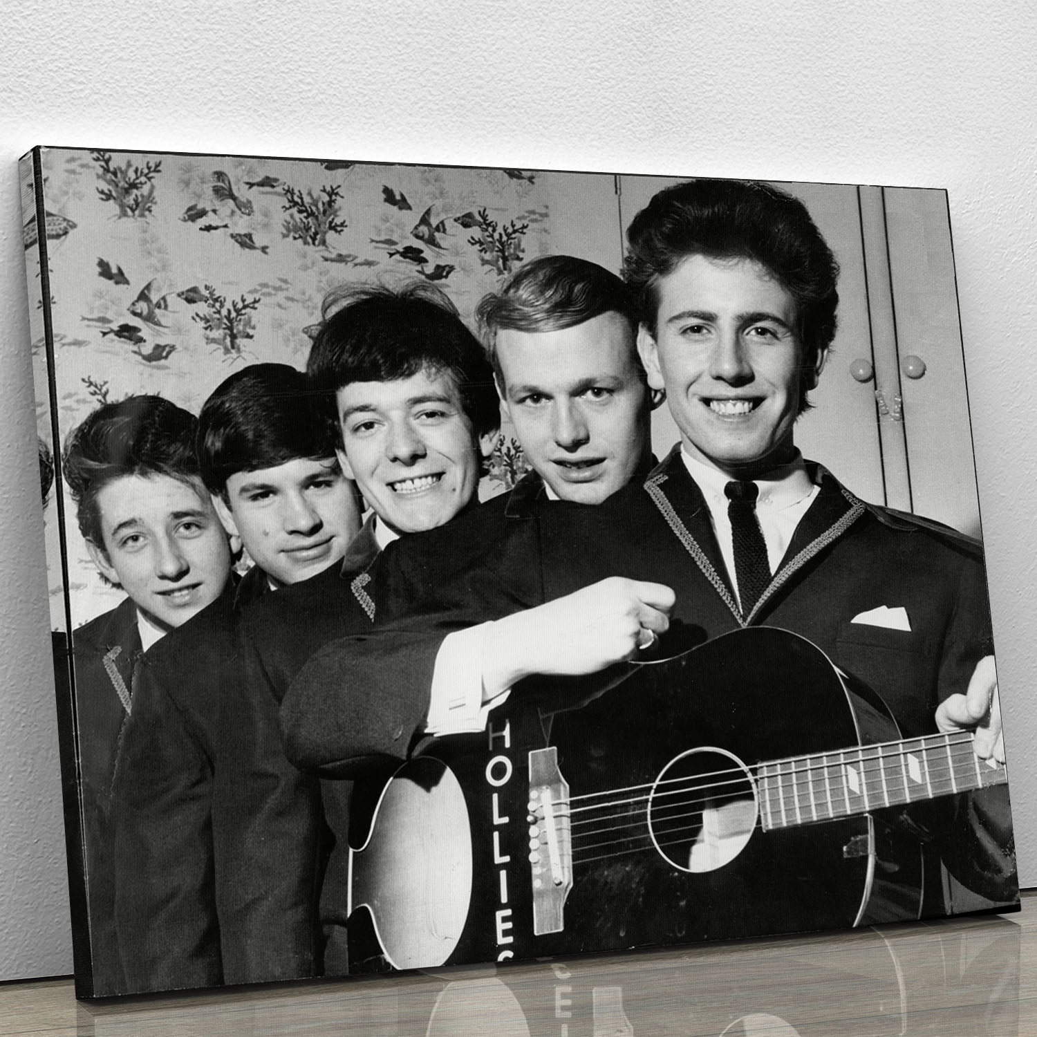 Pop Group The Hollies Canvas Print or Poster - Canvas Art Rocks - 1