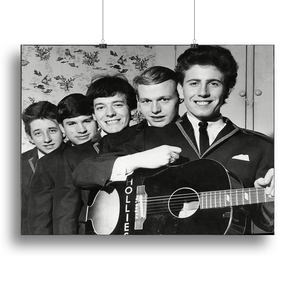 Pop Group The Hollies Canvas Print or Poster - Canvas Art Rocks - 2