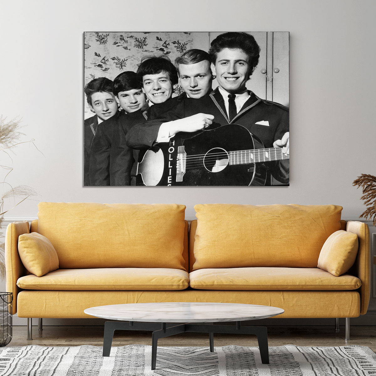 Pop Group The Hollies Canvas Print or Poster - Canvas Art Rocks - 4