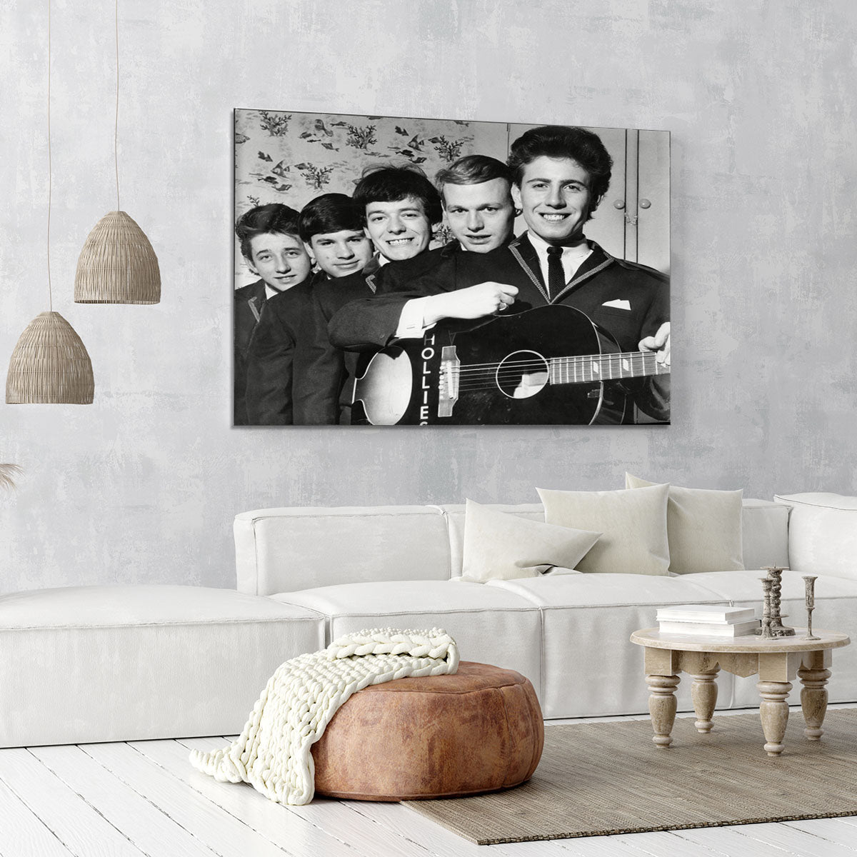 Pop Group The Hollies Canvas Print or Poster - Canvas Art Rocks - 6