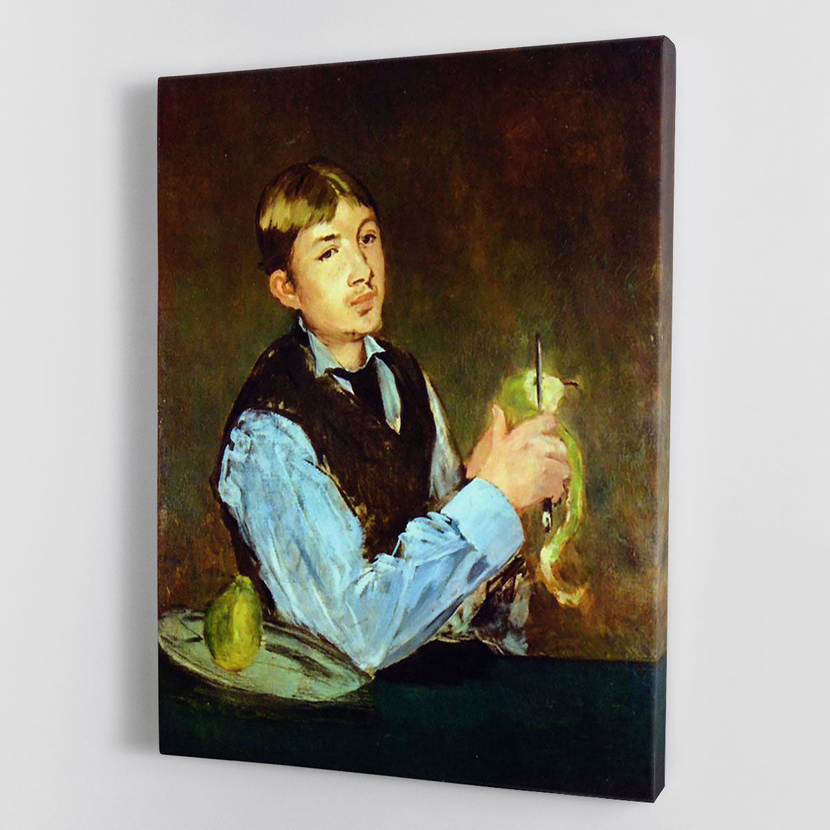 Portait of Leon Leenhoff by Manet Canvas Print or Poster - Canvas Art Rocks - 1
