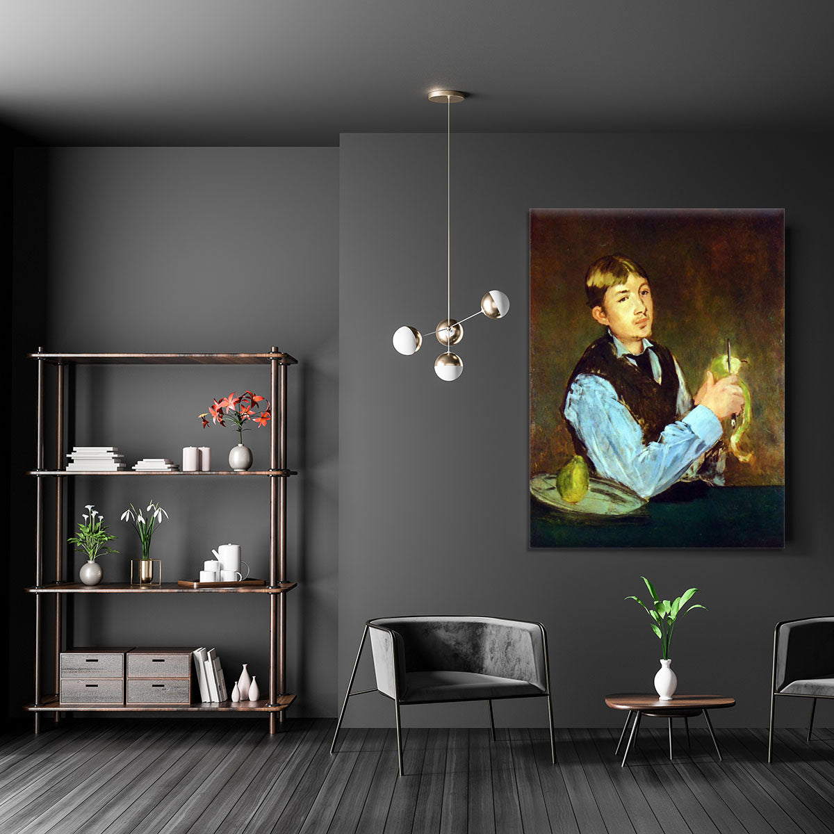 Portait of Leon Leenhoff by Manet Canvas Print or Poster - Canvas Art Rocks - 5