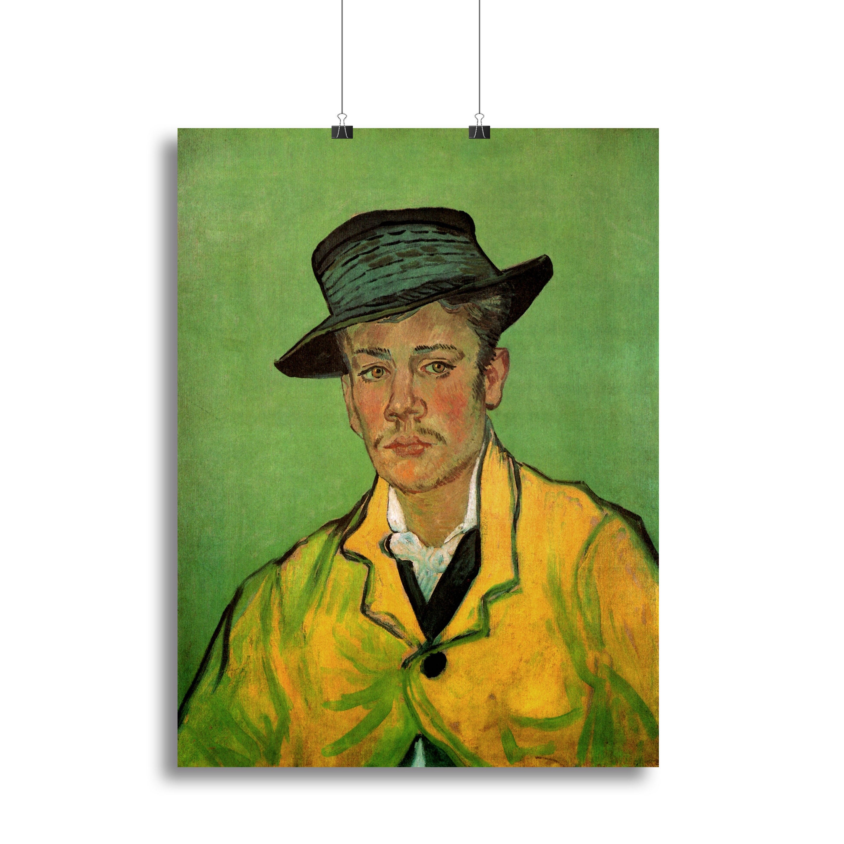 Portrait of Armand Roulin by Van Gogh Canvas Print or Poster - Canvas Art Rocks - 2