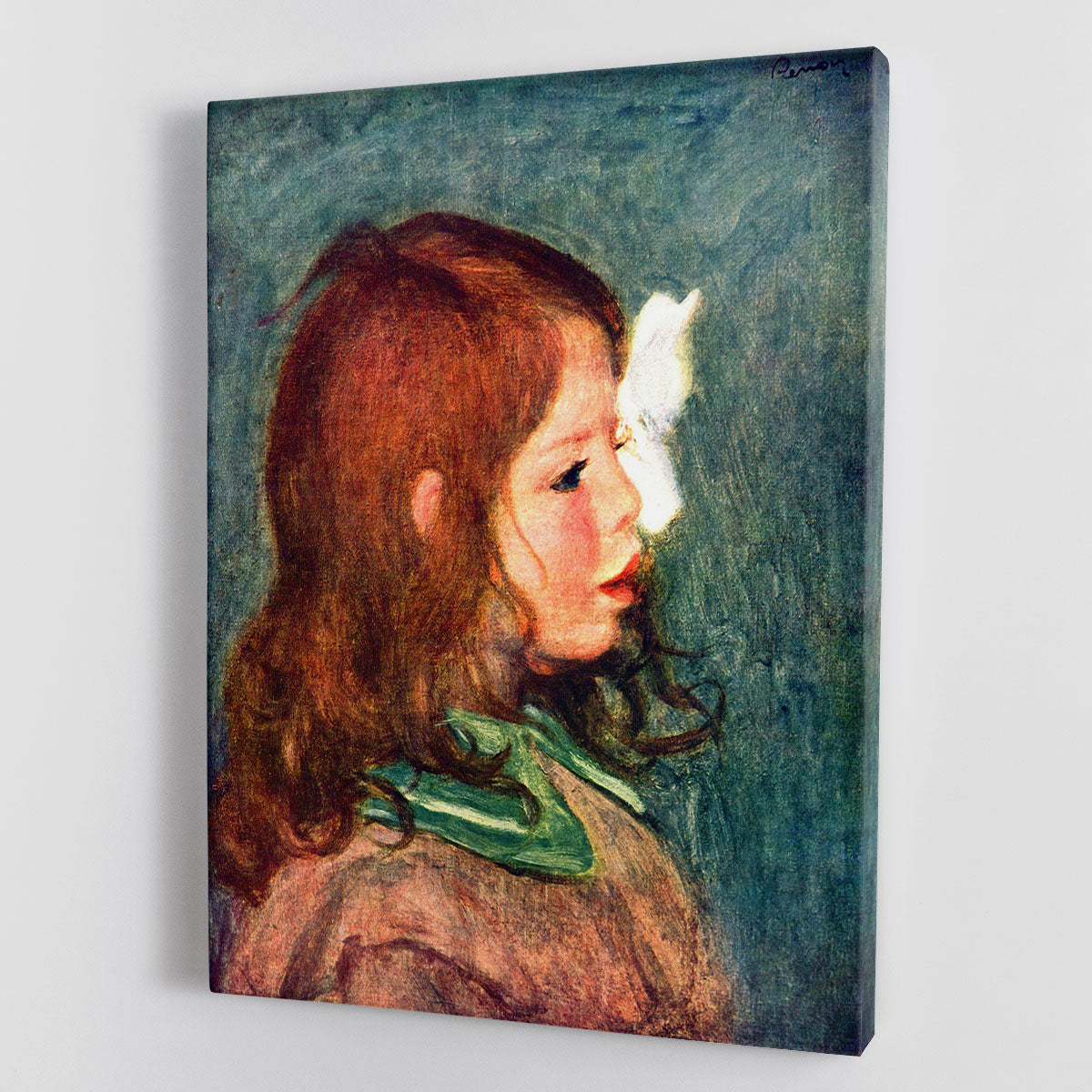 Portrait of Coco by Renoir Canvas Print or Poster - Canvas Art Rocks - 1