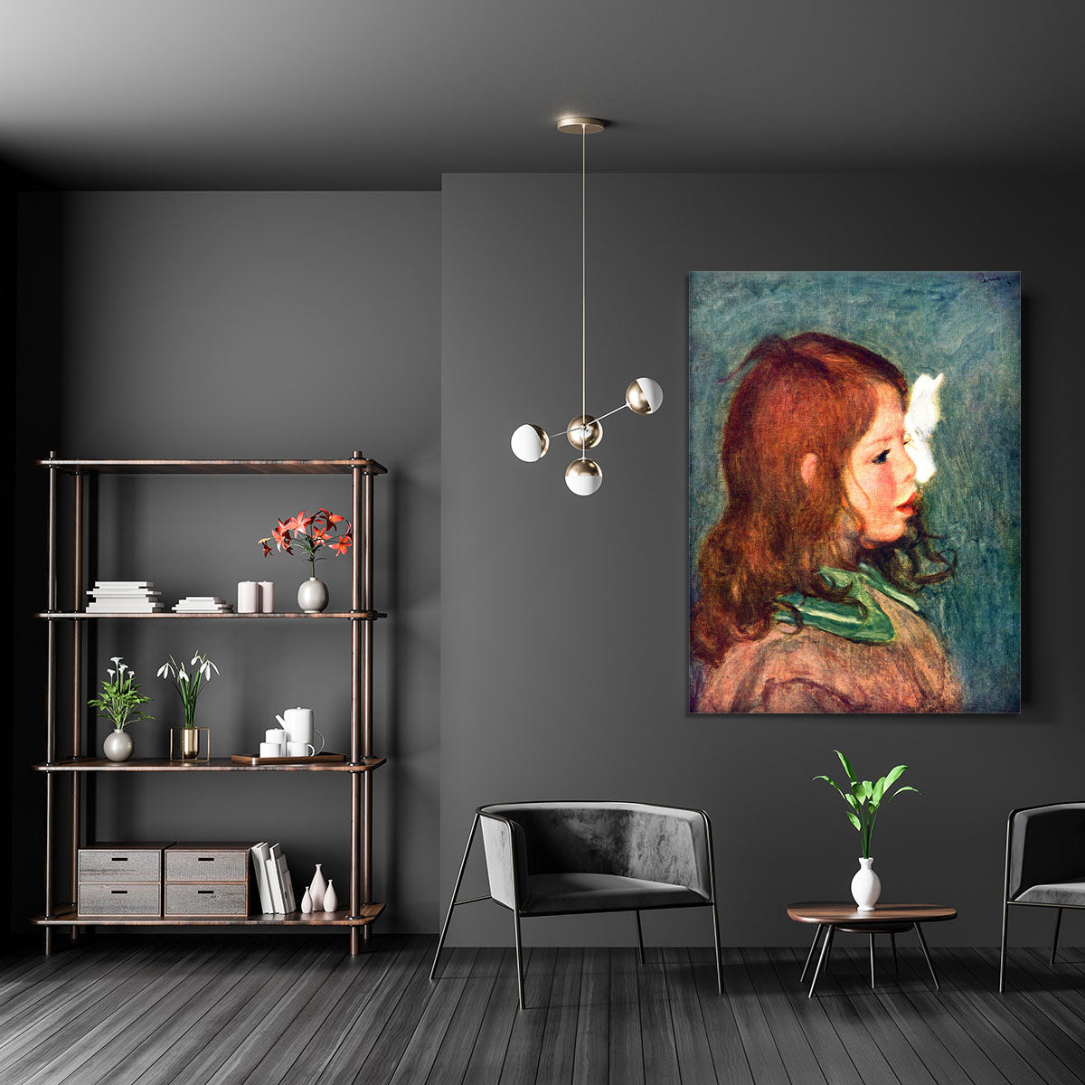 Portrait of Coco by Renoir Canvas Print or Poster - Canvas Art Rocks - 5