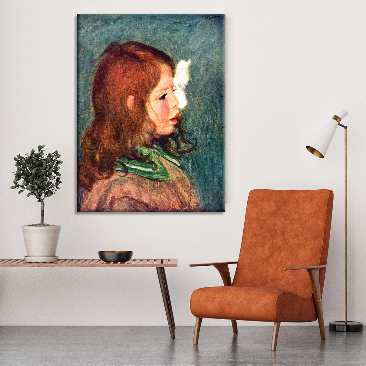 Portrait of Coco by Renoir Canvas Print or Poster - Canvas Art Rocks - 6