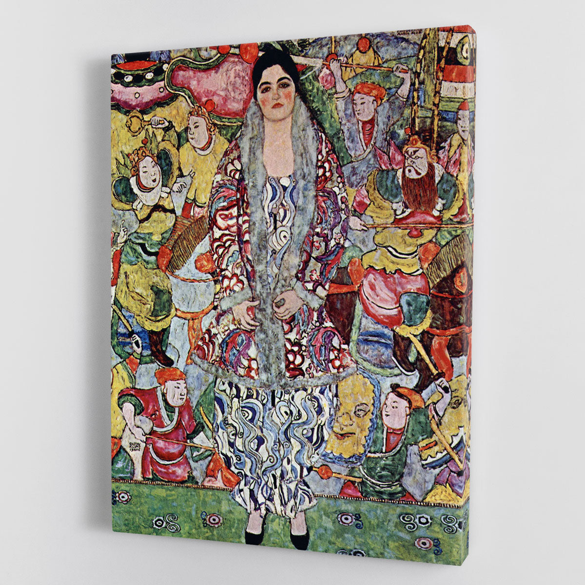 Portrait of Frederika Maria Beer by Klimt Canvas Print or Poster - Canvas Art Rocks - 1
